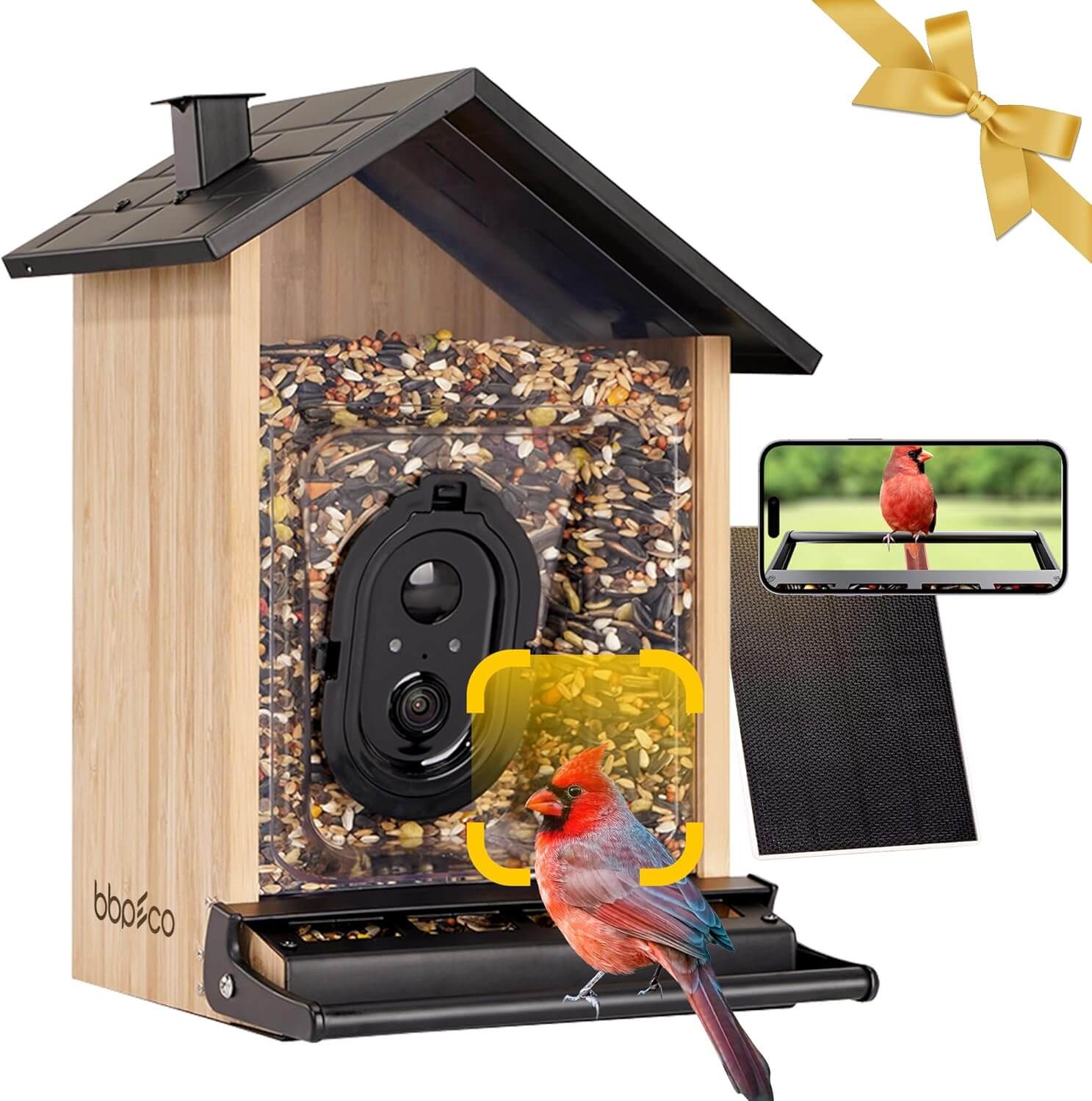 Top 5 Best Squirrel Proof Bird Feeder BBPECO Smart Squirrels Proof Bird Feeder