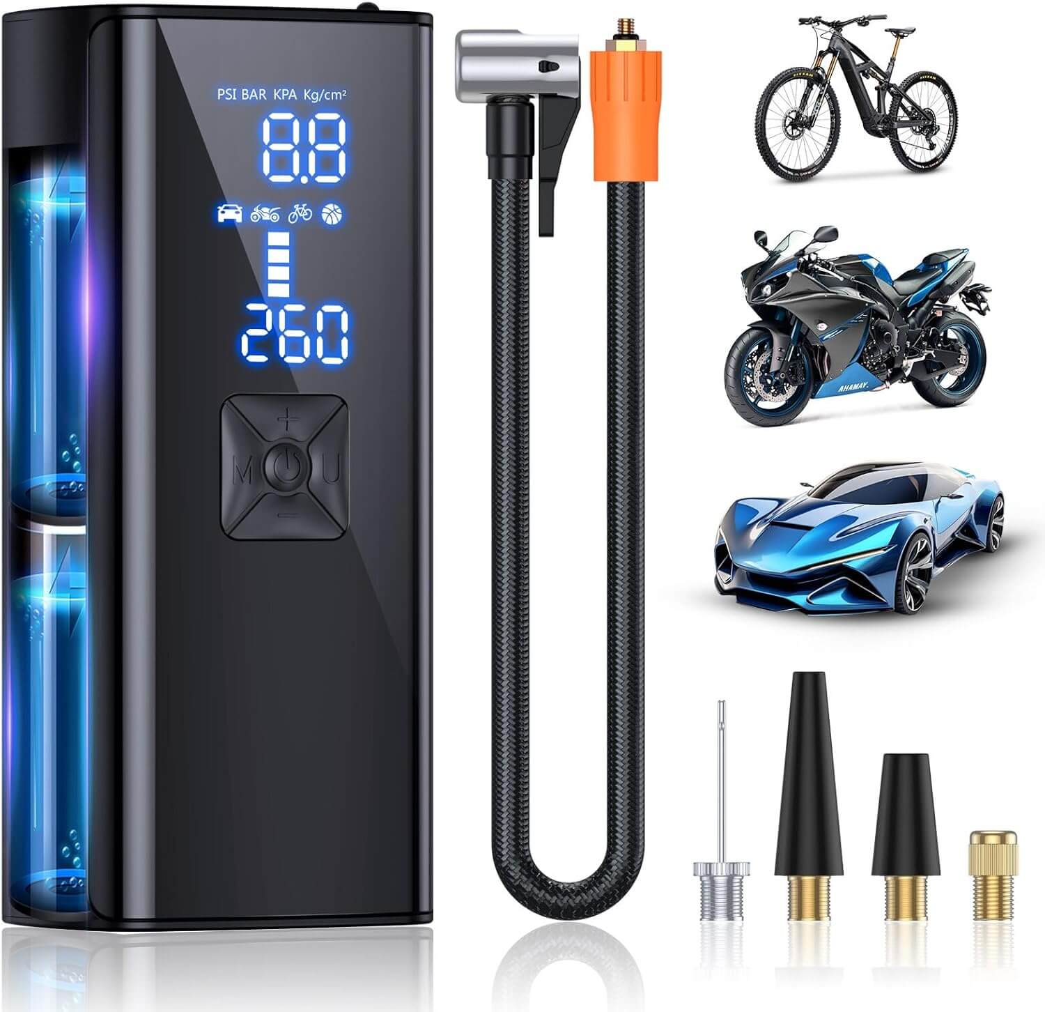 Top 5 Best Electric Air Pump ILTIDE Tire Inflator Portable Air Compressor