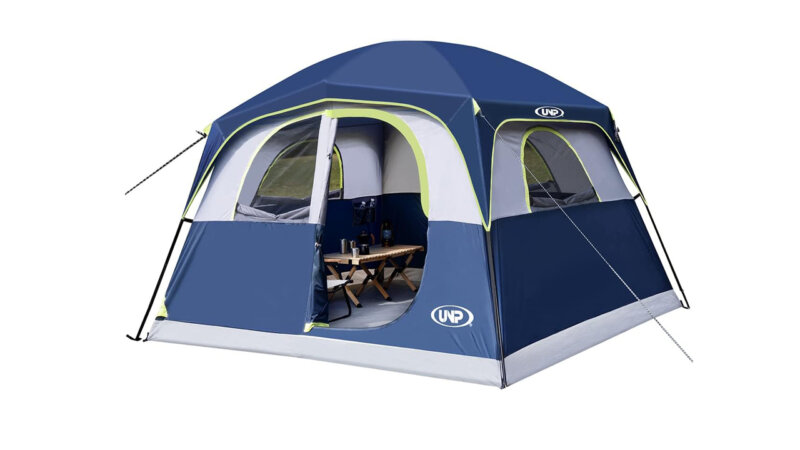 UNP Tents 6 Person Waterproof Windproof