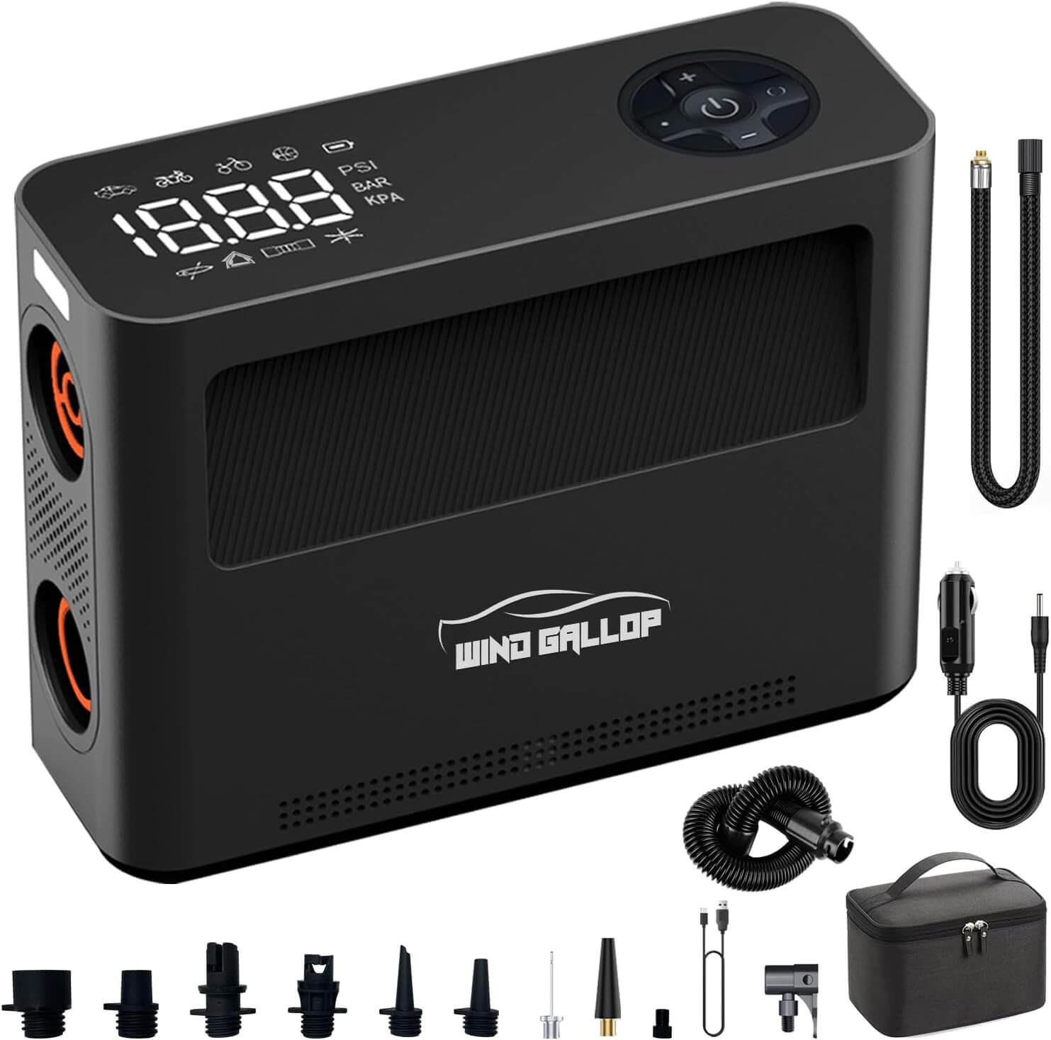 Top 5 Best Electric Air Pump WindGallop Paddle Board Pump Tire Inflator Portable Air Compressor
