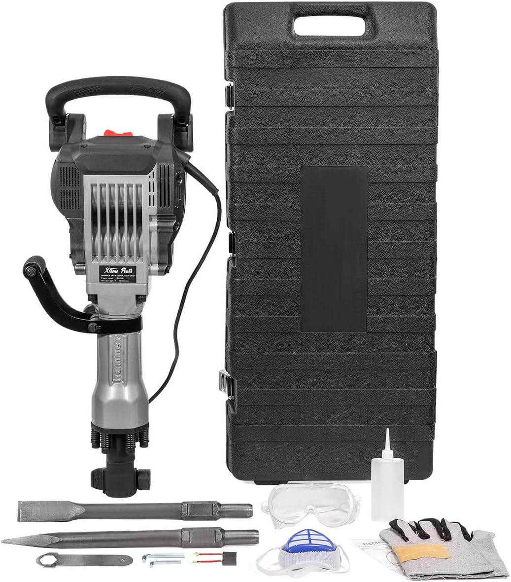 Top 5 Best Demolition Hammer XtremepowerUS 3600W Electric Demolition Jack Hammer