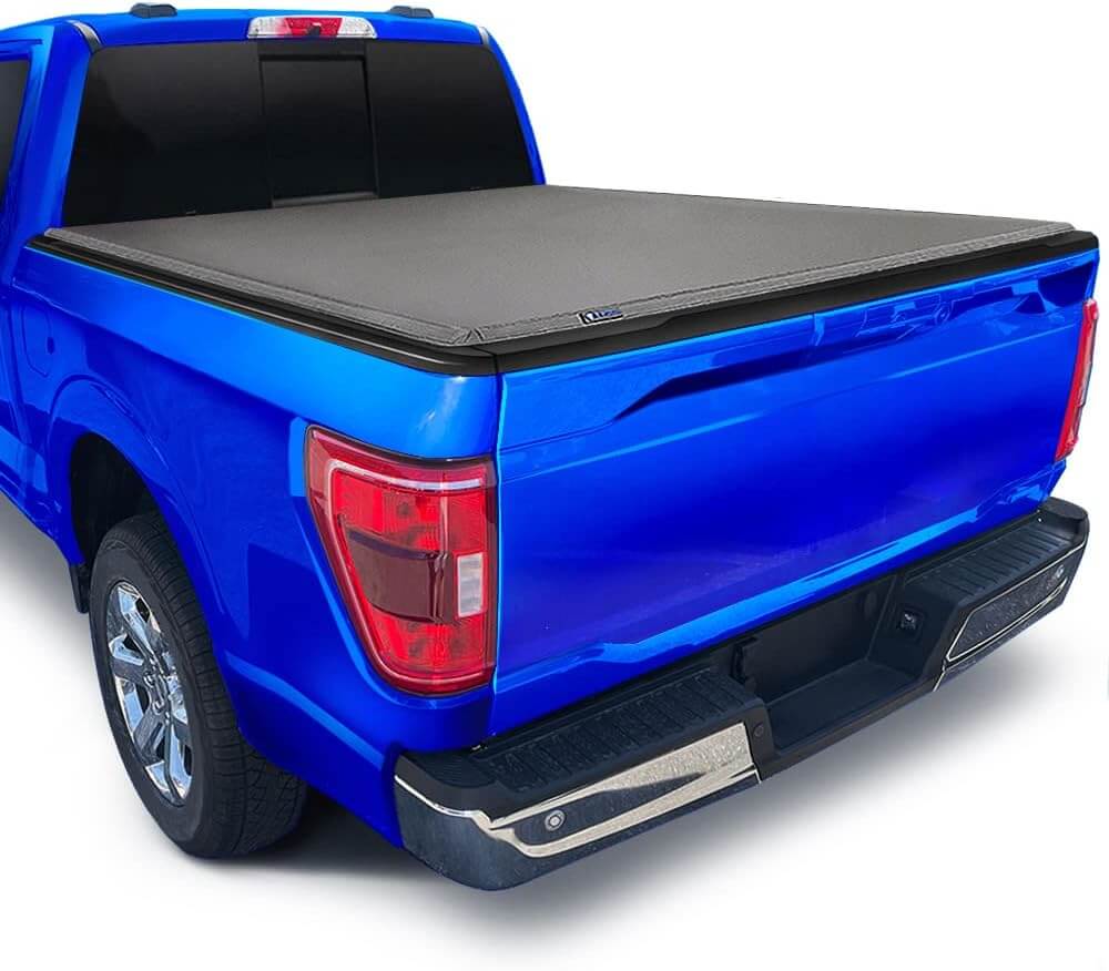 Tyger Auto T3 Soft Tri fold Truck Bed Tonneau Cover 1