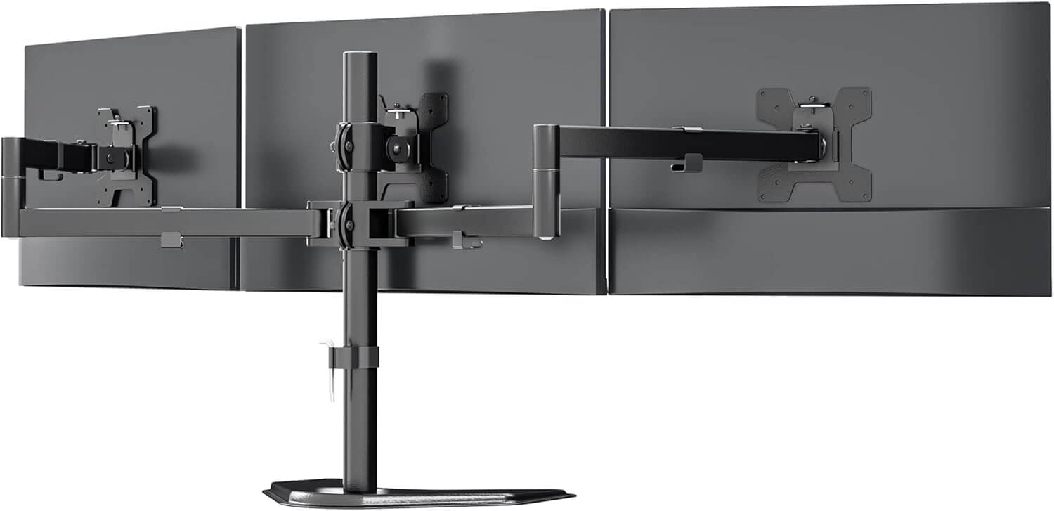 WALI Triple Monitor Stand