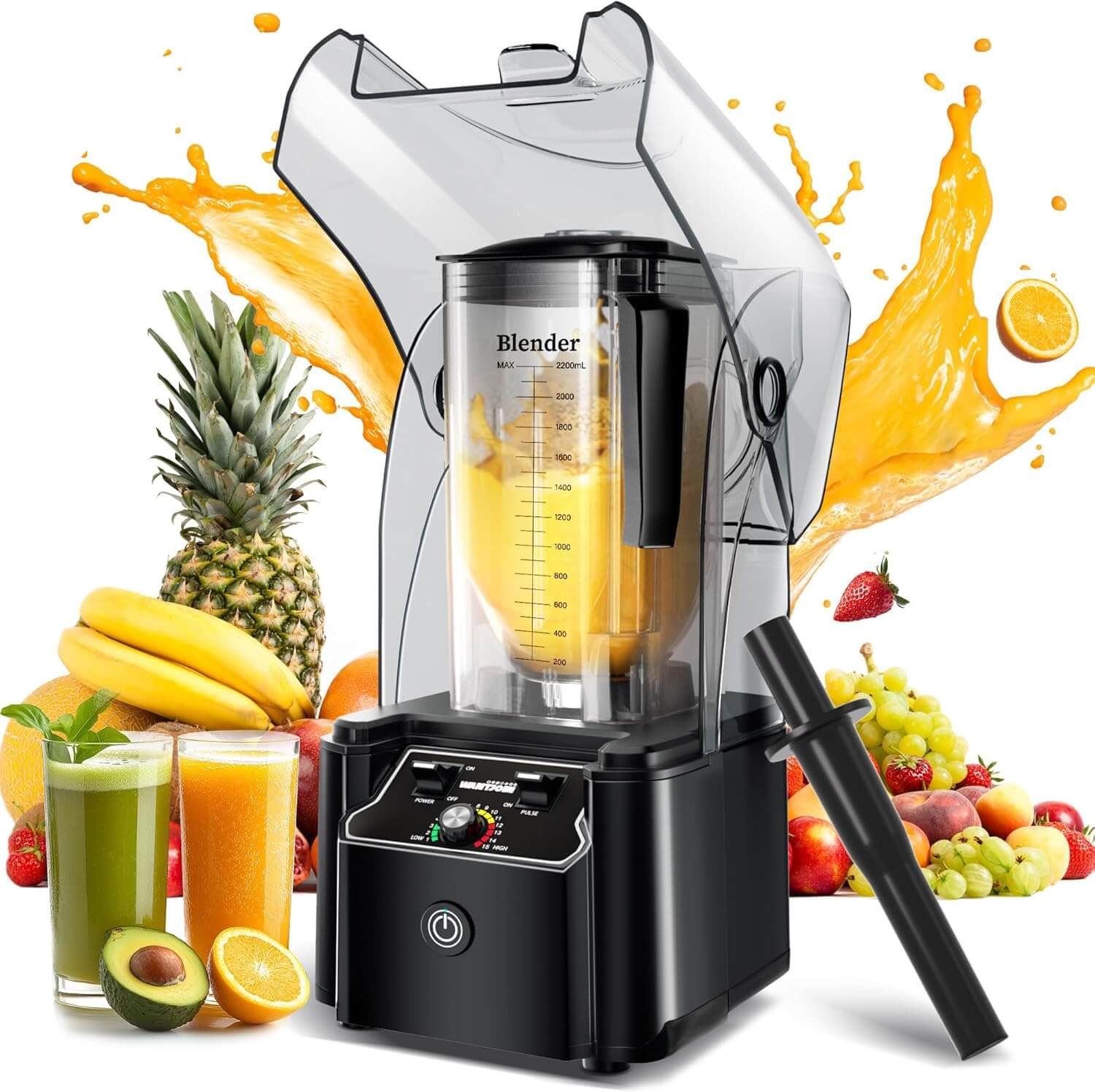 WantJoin Professional Commercial Blender