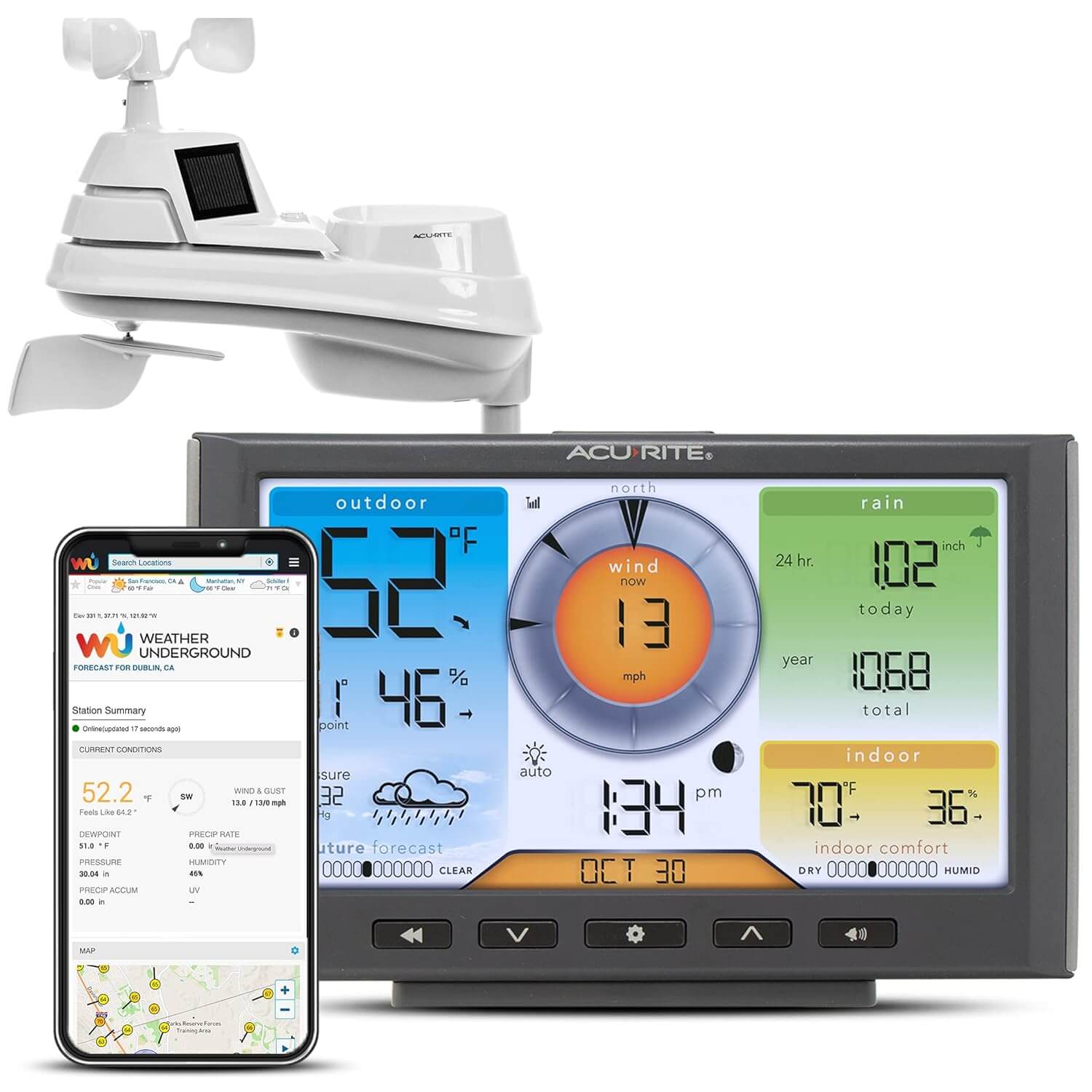 AcuRite Iris 5 in 1 Home Weather Station