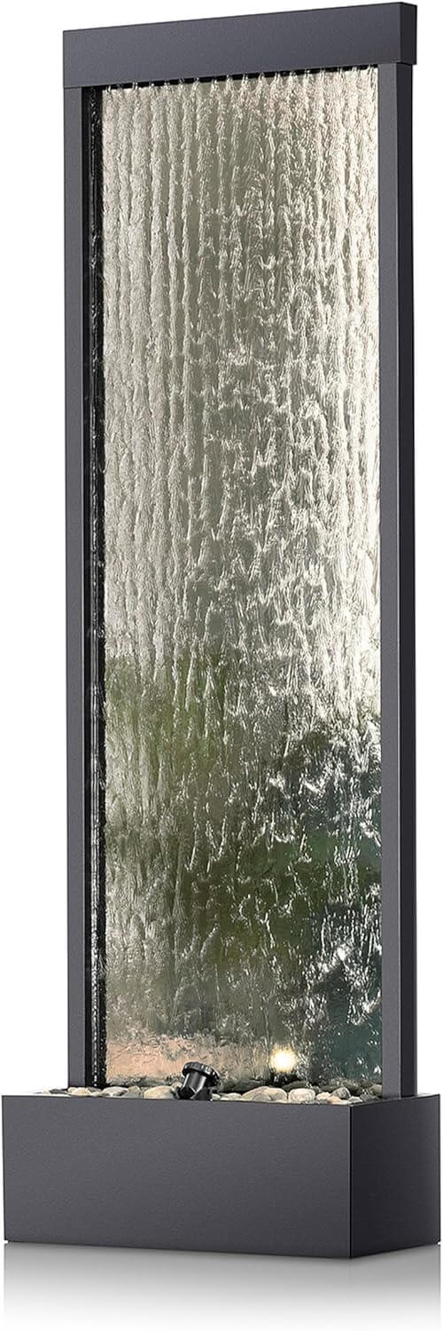 Alpine Corporation Mirror Waterfall Fountain