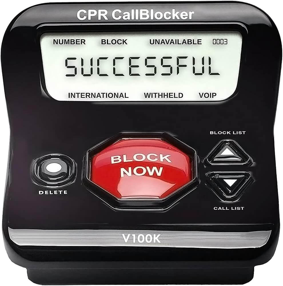 CPR V100K Call Blocker for Landline Phones