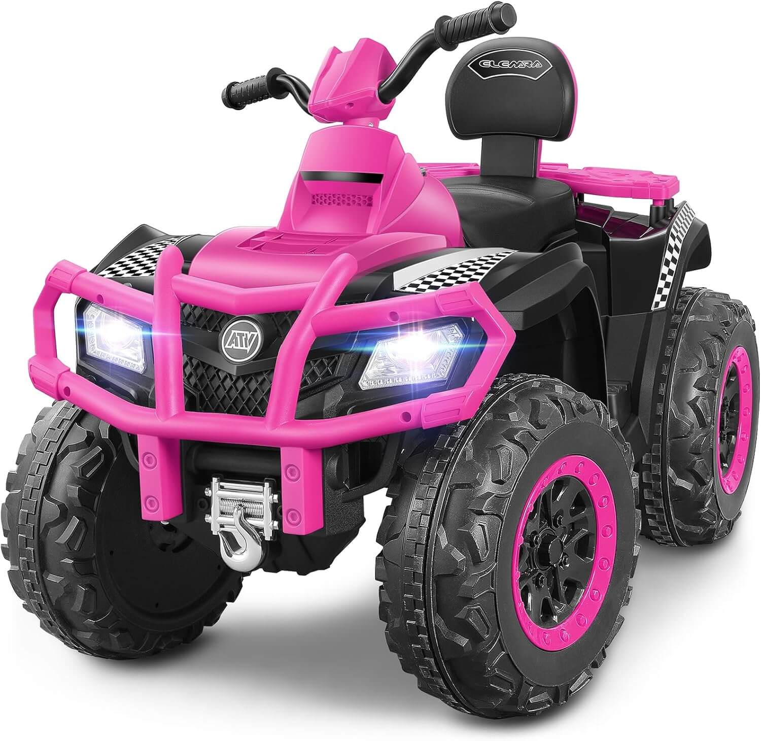 ELEMARA 2 Seater Ride on ATV for Big Kids