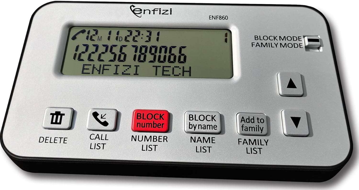 Enf860 Call Blocker for Landline Phones