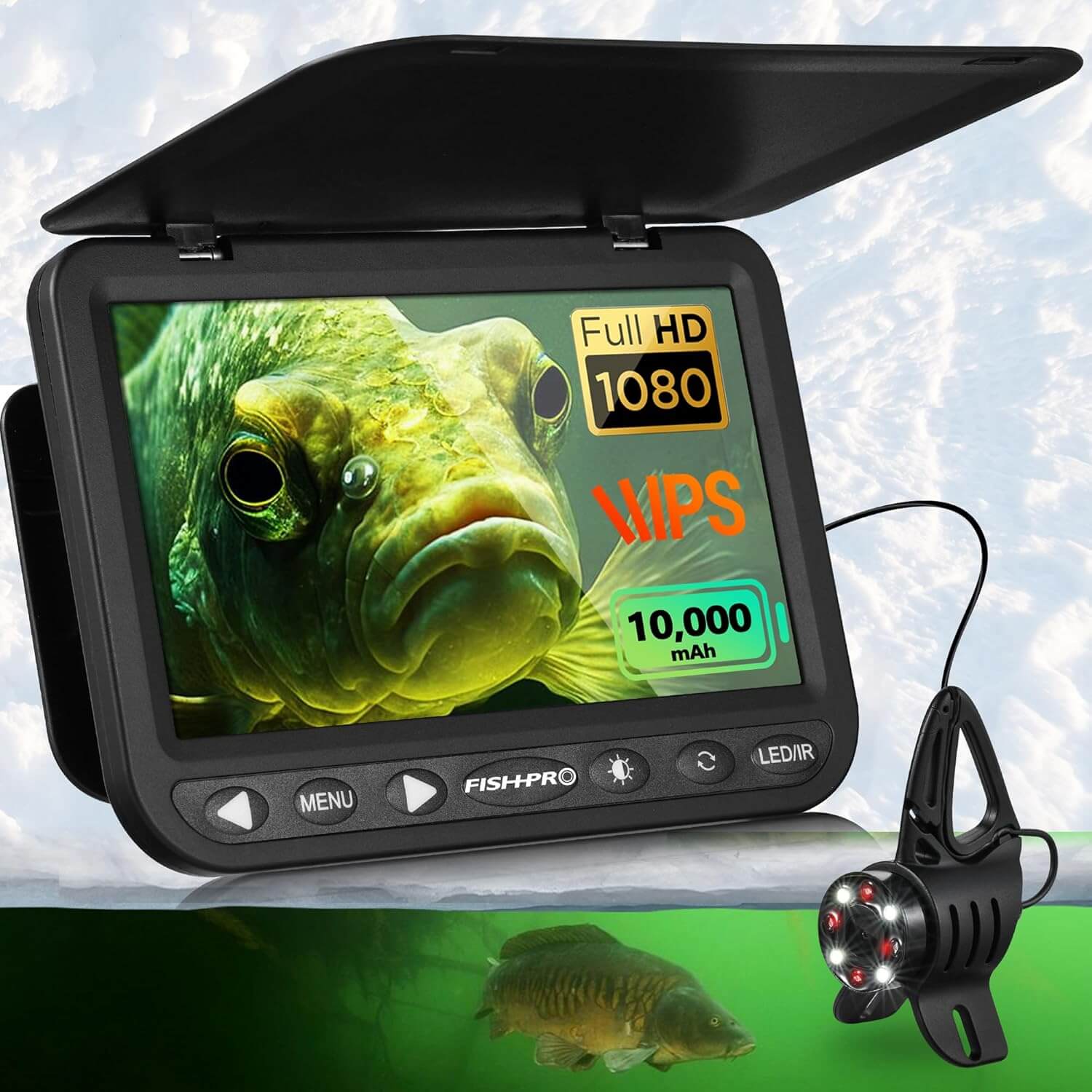 FishPRO 2025 Upgrade Underwater Fishing Camera