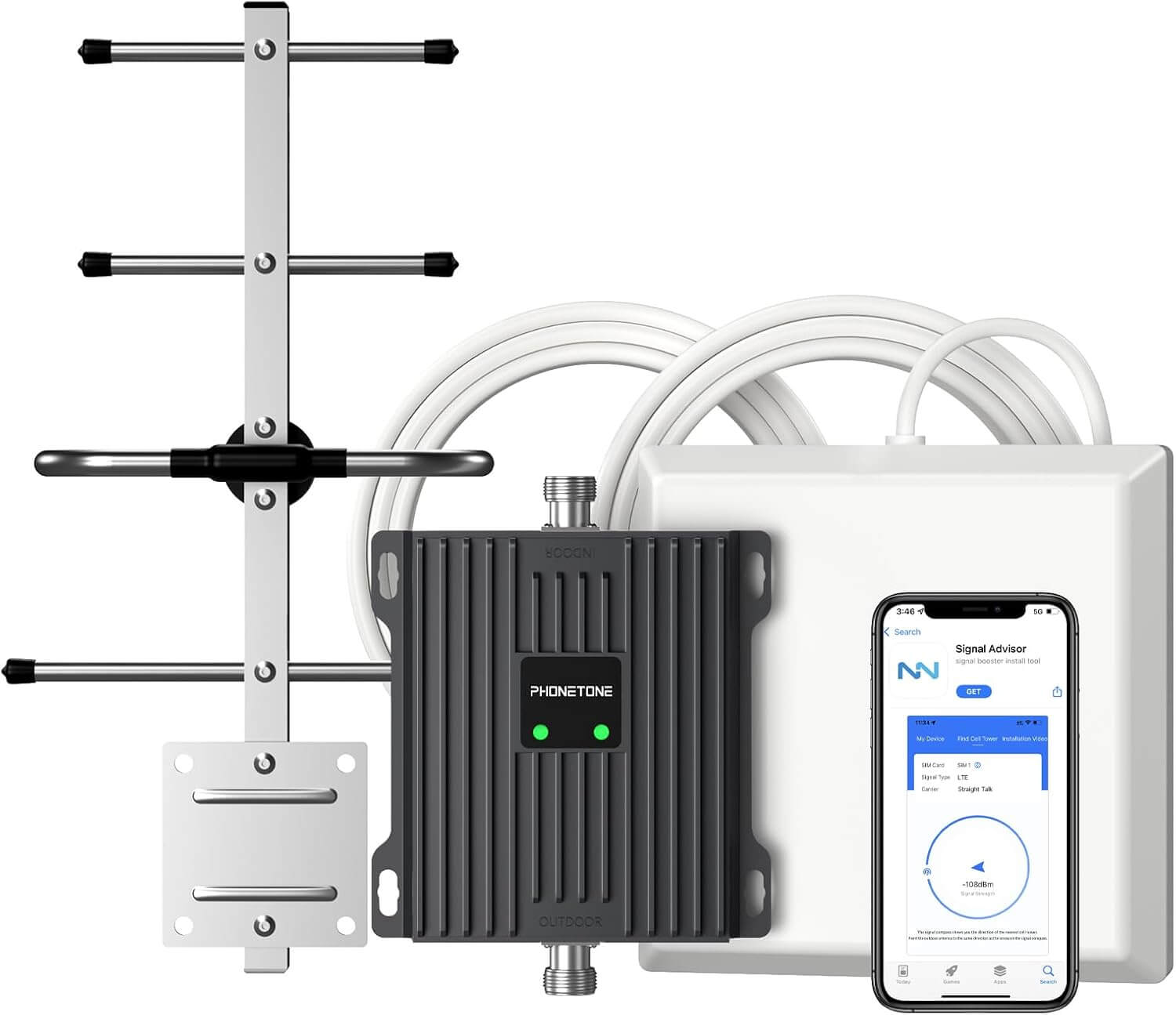 Phonetone Cell Phone Signal Booster