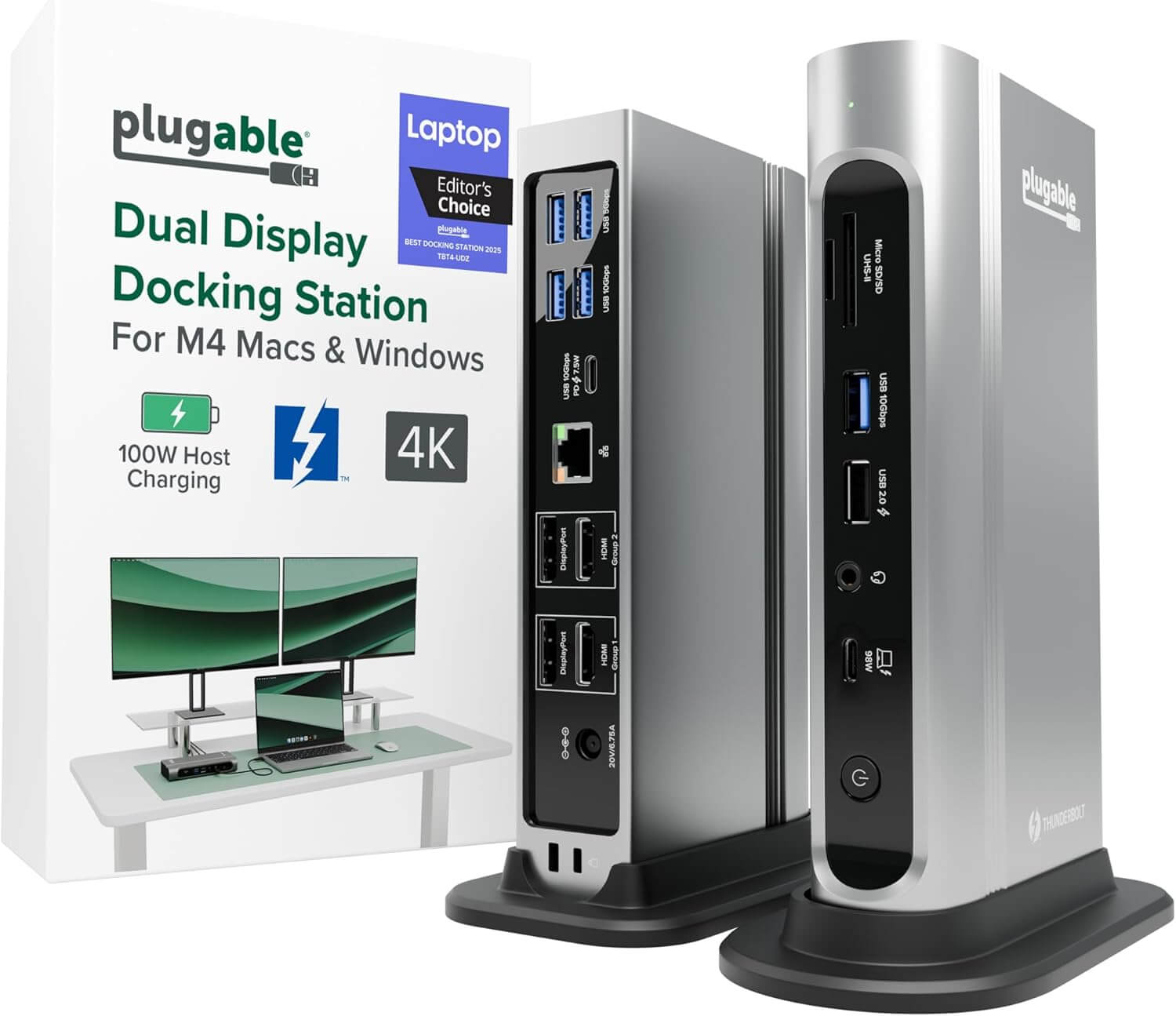 Plugable 16 in 1 Thunderbolt 4 Dock