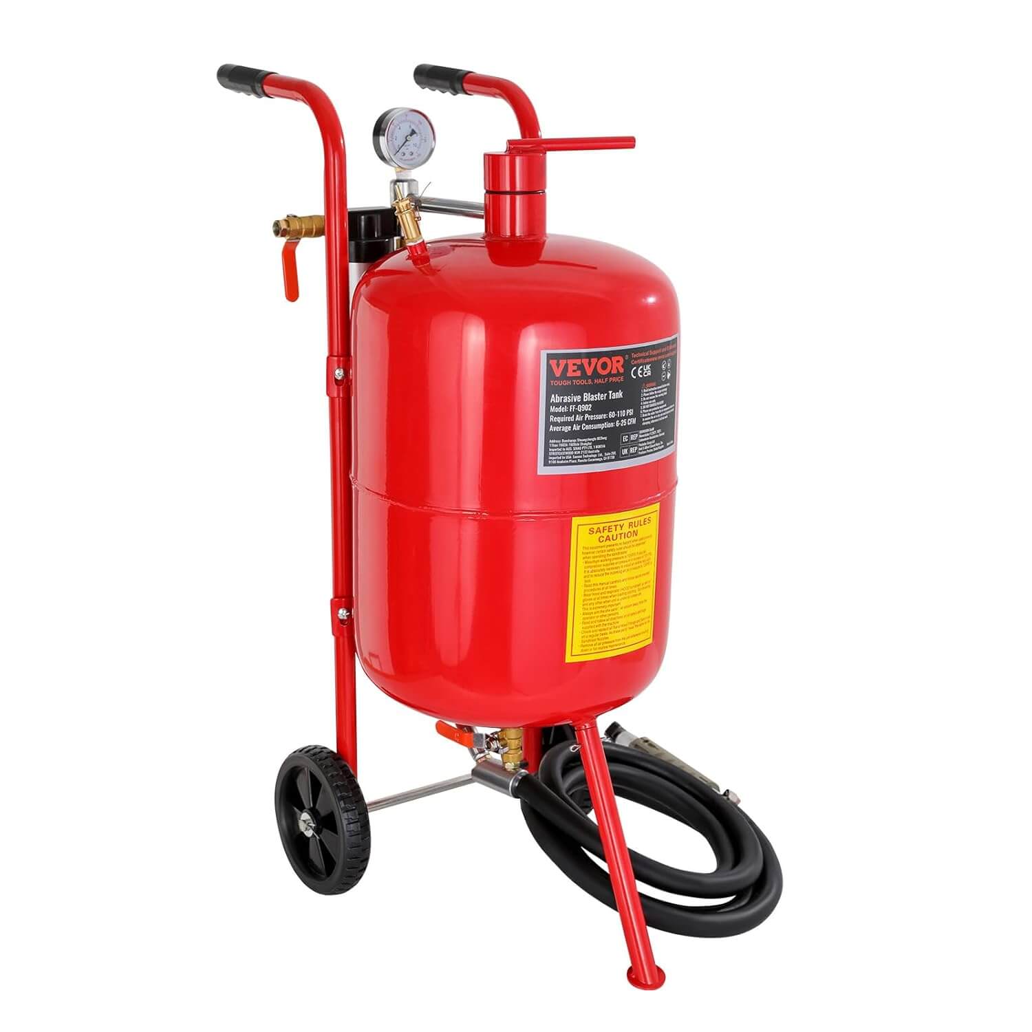VEVOR 10Gal Pot Sandblaster