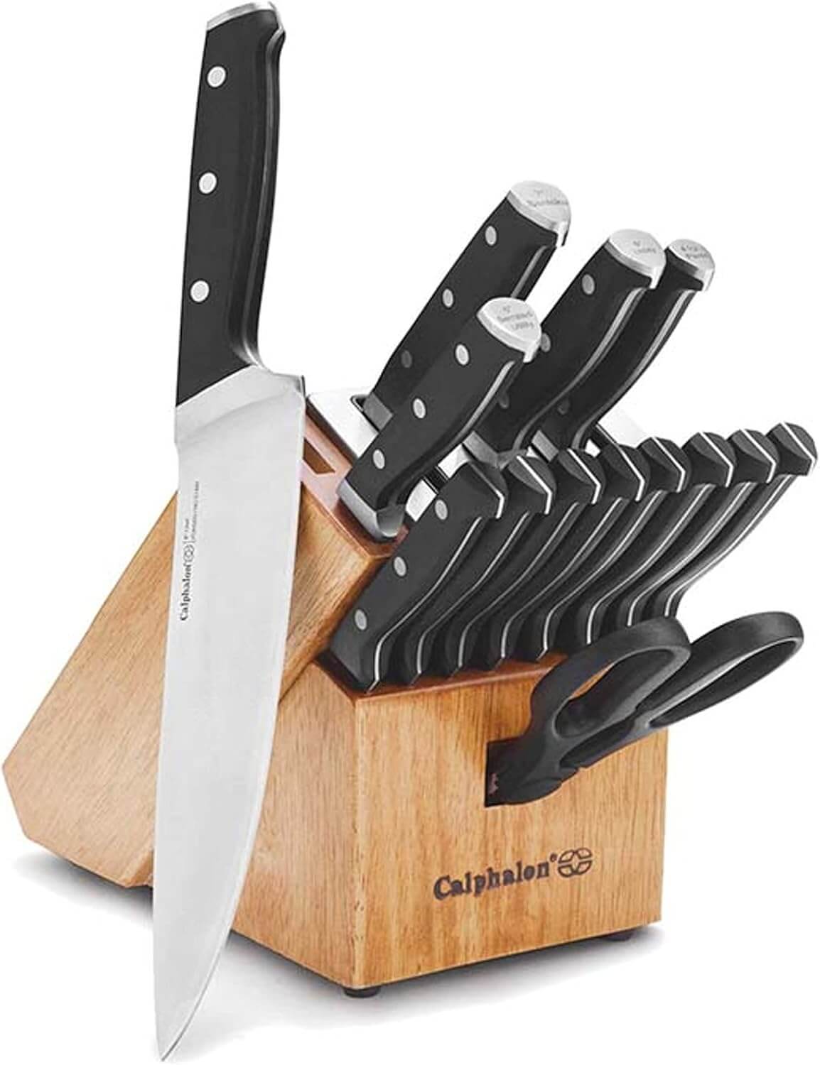 Top 5 Best Self Sharpening Knife Sets Calphalon Kitchen Knife Set