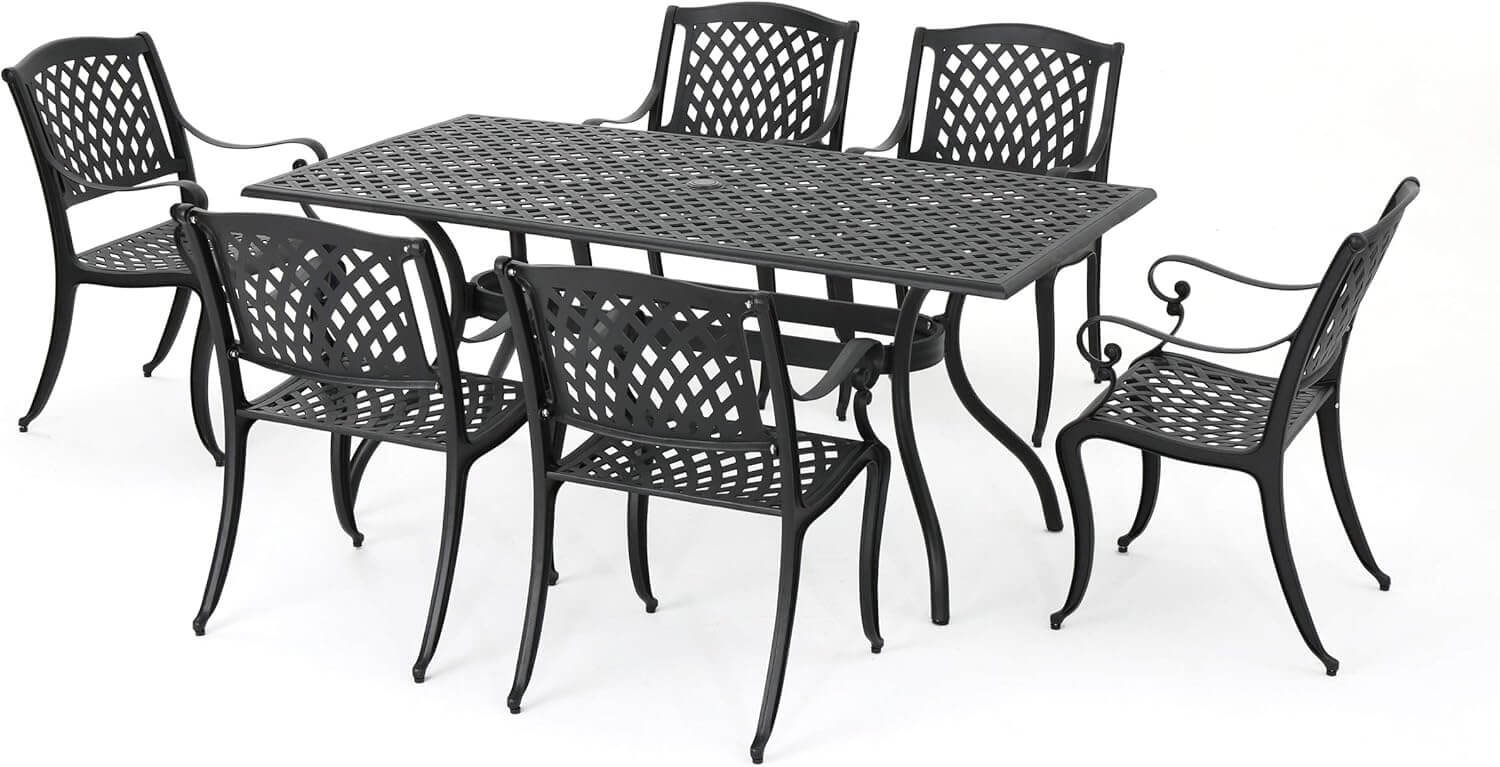 Top 5 Best Cast Aluminum Patio Furniture Christopher Knight Home Cayman