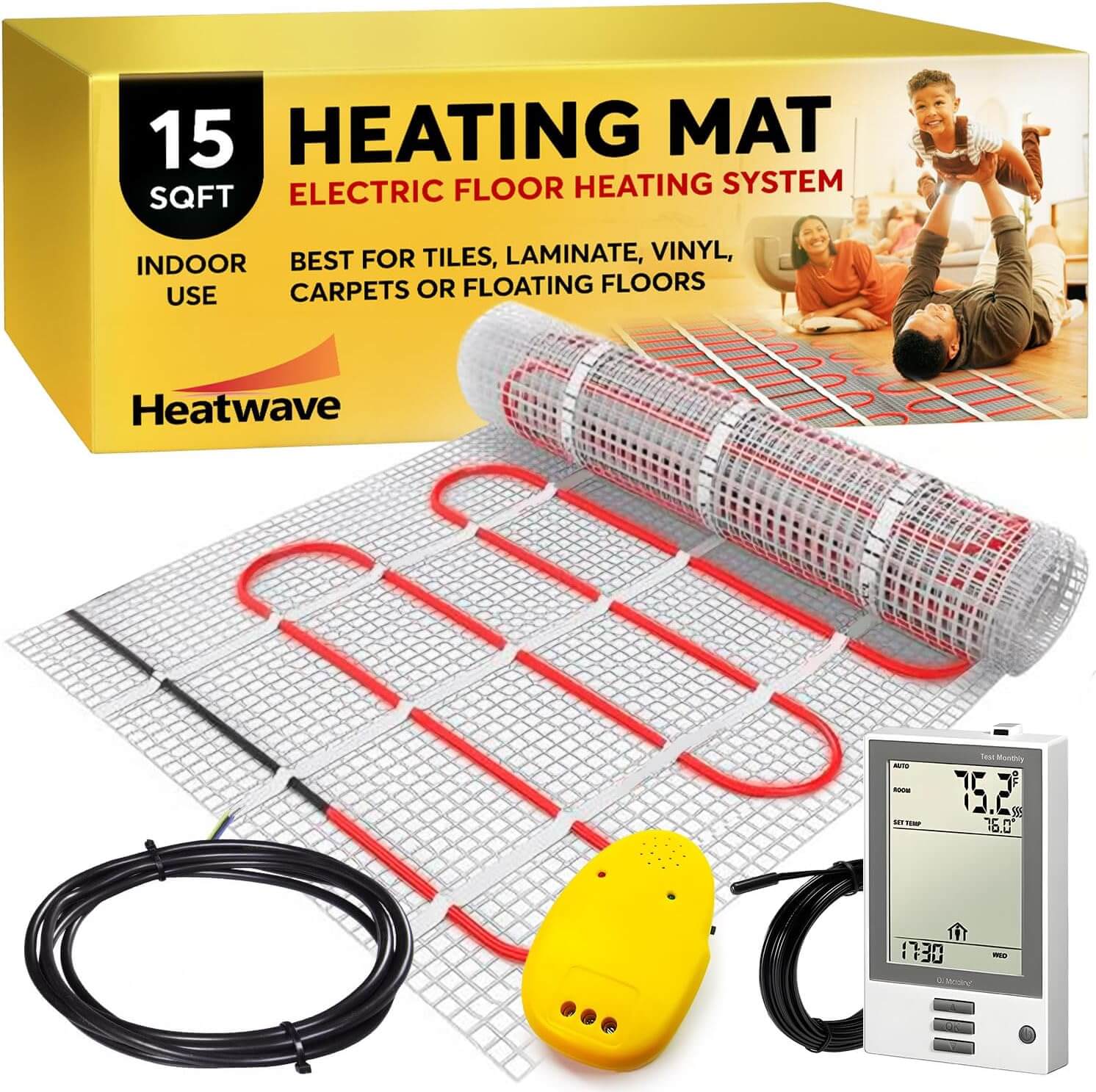 Top 5 Best Underfloor Heating Mats HEATWAVE Electric Floor Heating System