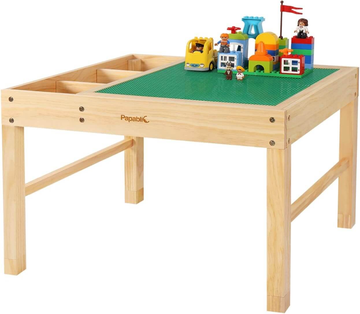 Top 5 Best Lego Tables Papablic 2 in 1 Kid Activity Table