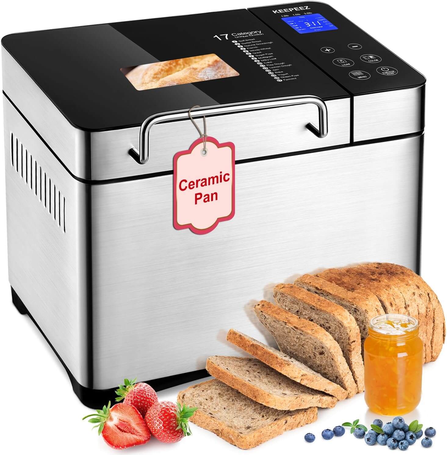 17 IN 1 All Stainless Steel Bread Maker