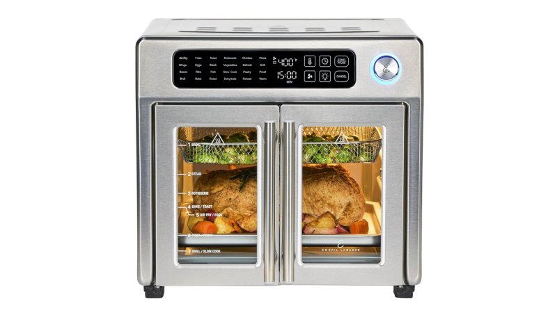 Emeril Lagasse Extra Large French Door Air Fryer Toaster Oven Combo