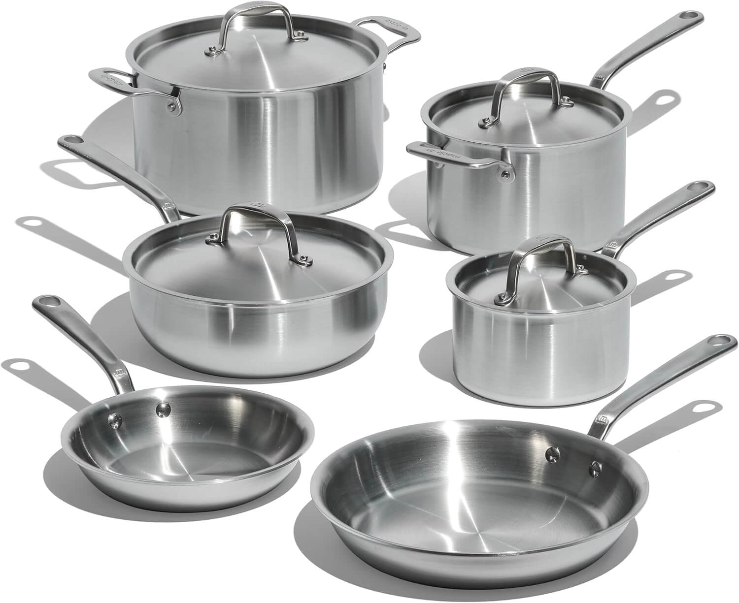 Made In 10 Piece Stainless Steel Pot and Pan Set 1