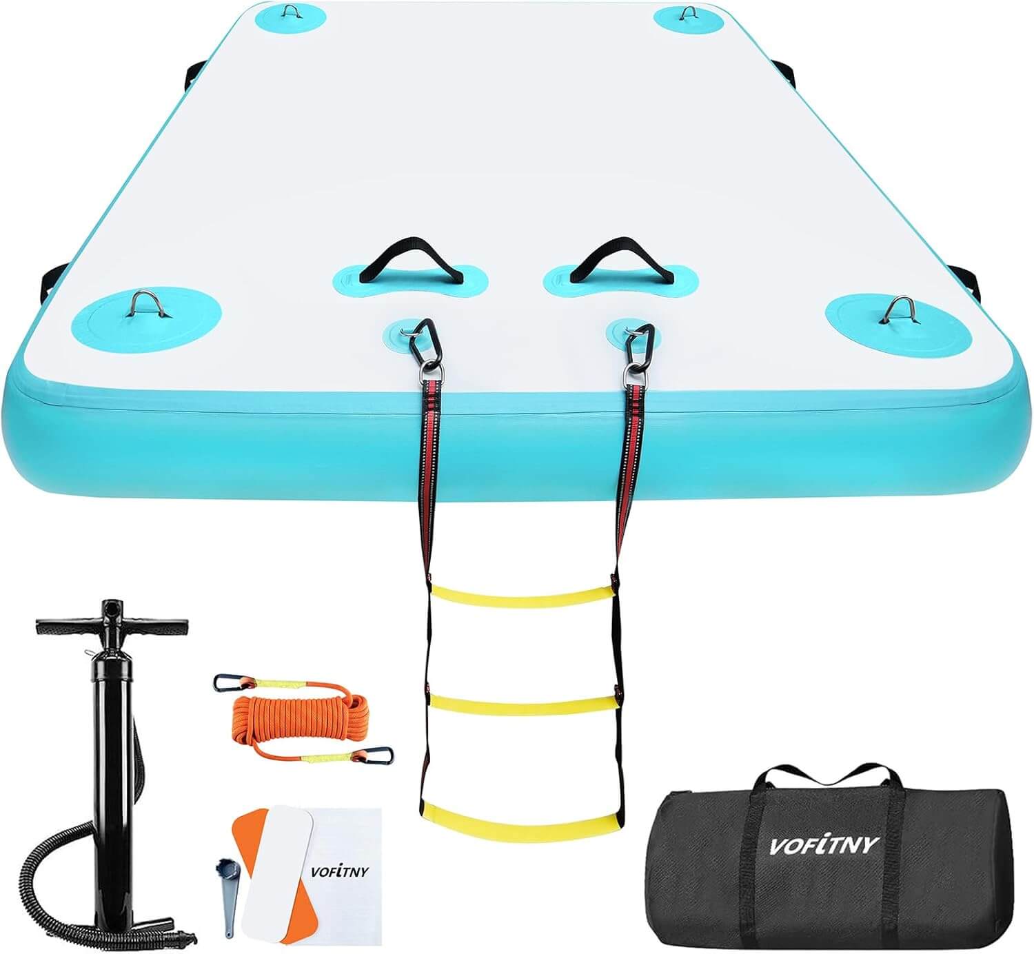 Top 5 Best Inflatable Floating Dock Platforms VOFiTNY Inflatable Floating Dock