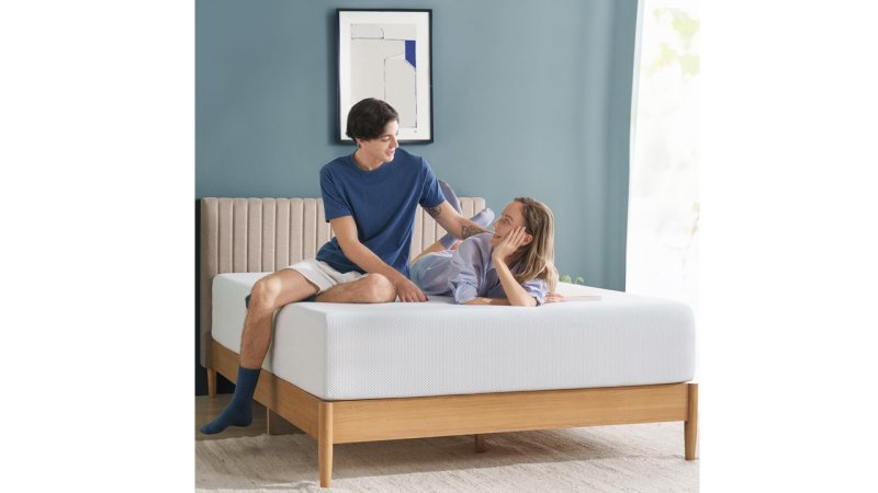 Zinus Green Tea Cooling Memory Foam Mattress, Fiberglass Free, Medium Firmness