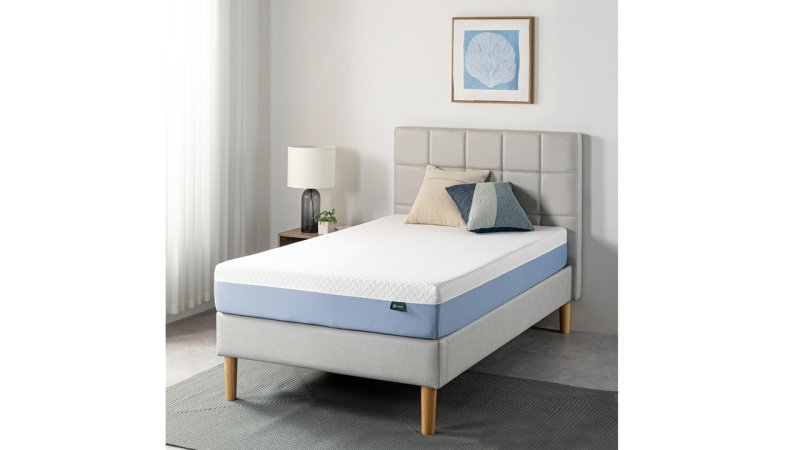 Zinus 8 Inch Twin Cooling Essential Memory Foam Mattress
