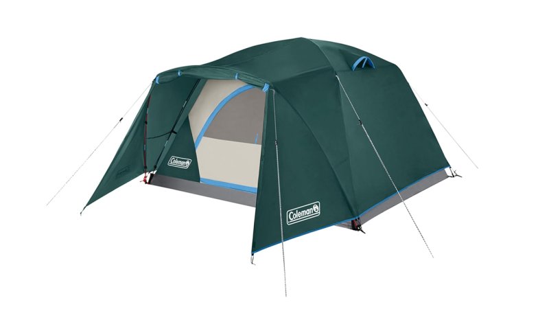 Coleman 4 Person Tent Skydome Tent with Full-Fly Weather Vestibule