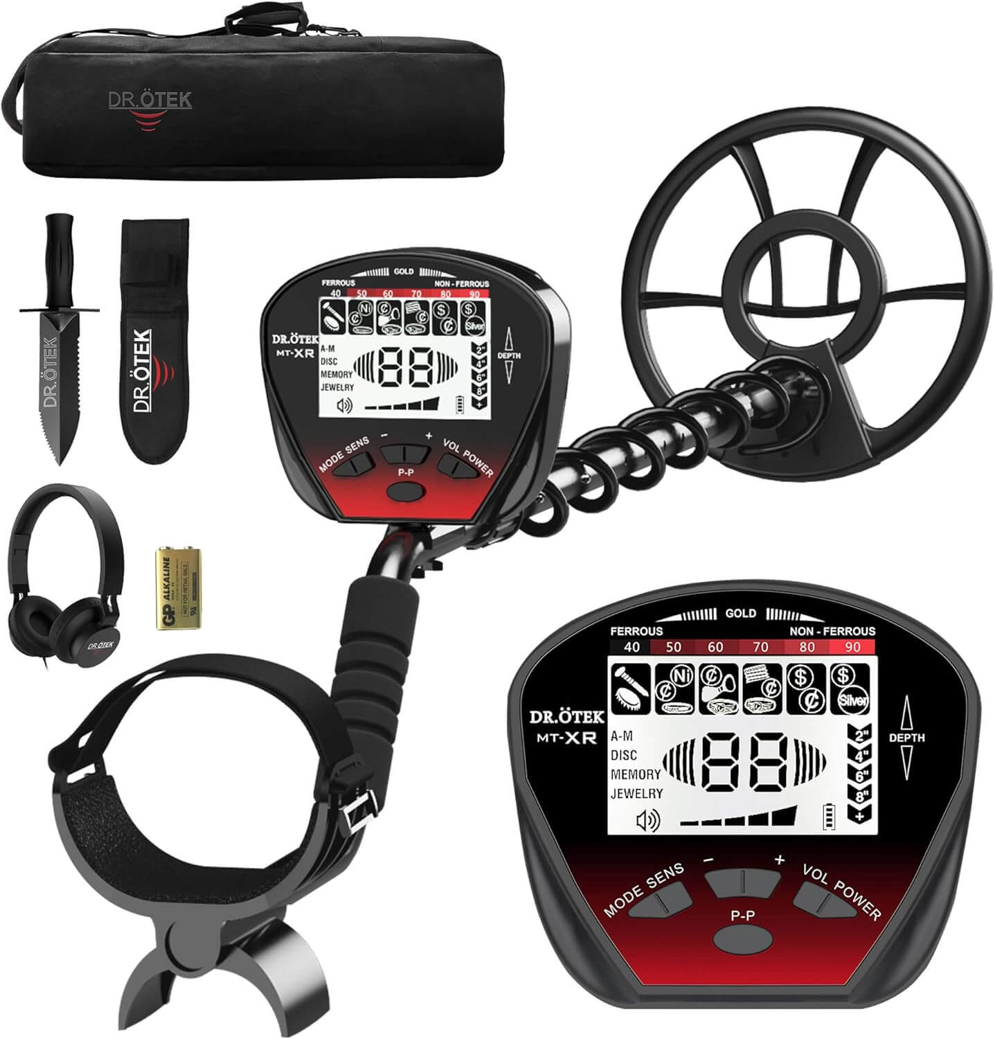 Top 5 Best Waterproof Metal Detectors DR.OTEK Metal Detector for Adults Waterproof
