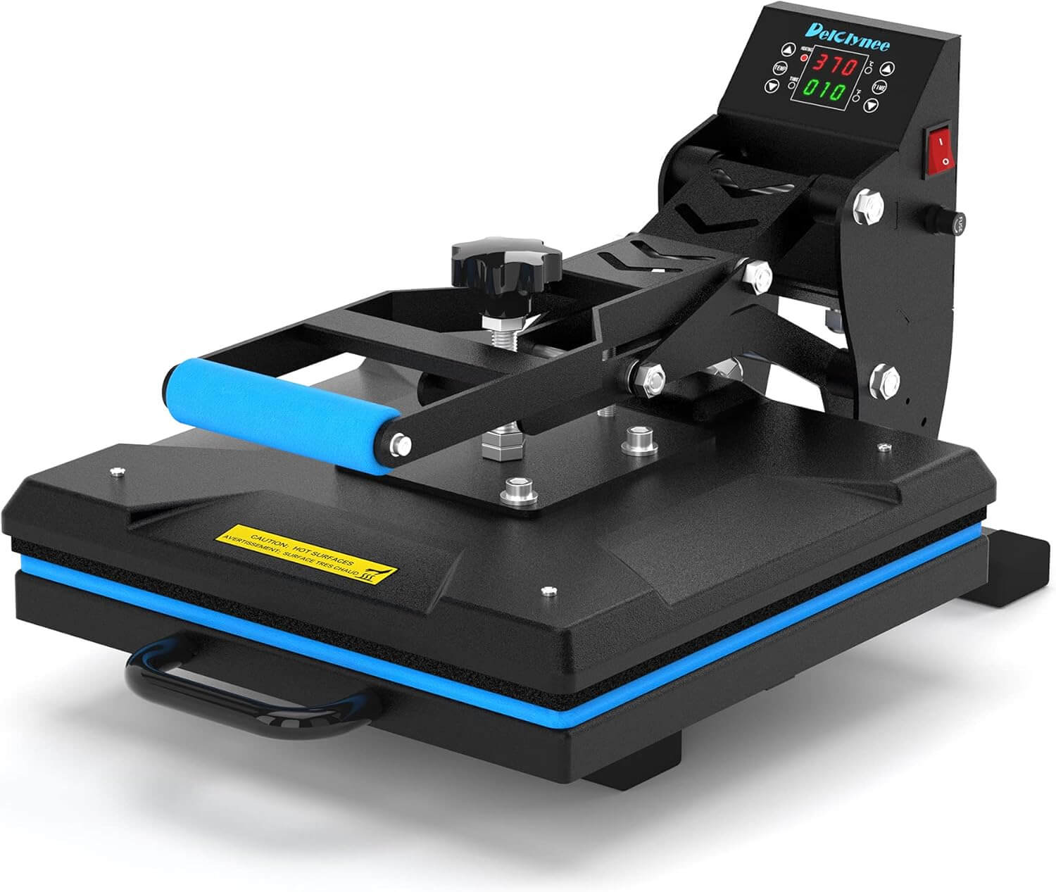 Top 5 Best T-Shirt Heat Presses Delclynee 15 x 15 High Pressure Heat Press Machine