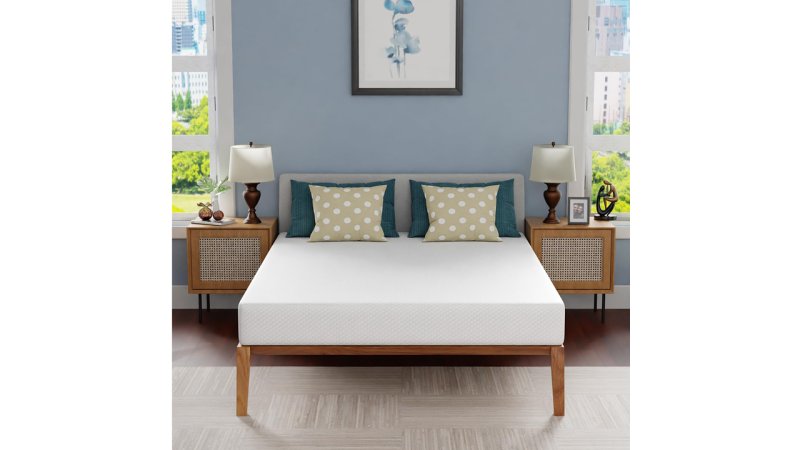 FDW 8 Inch Queen Medium Firm Gel Memory Foam Mattress