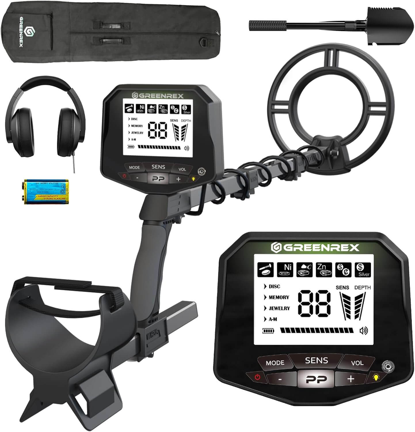 Top 5 Best Waterproof Metal Detectors GreenRex Metal Detector for Adults Professional