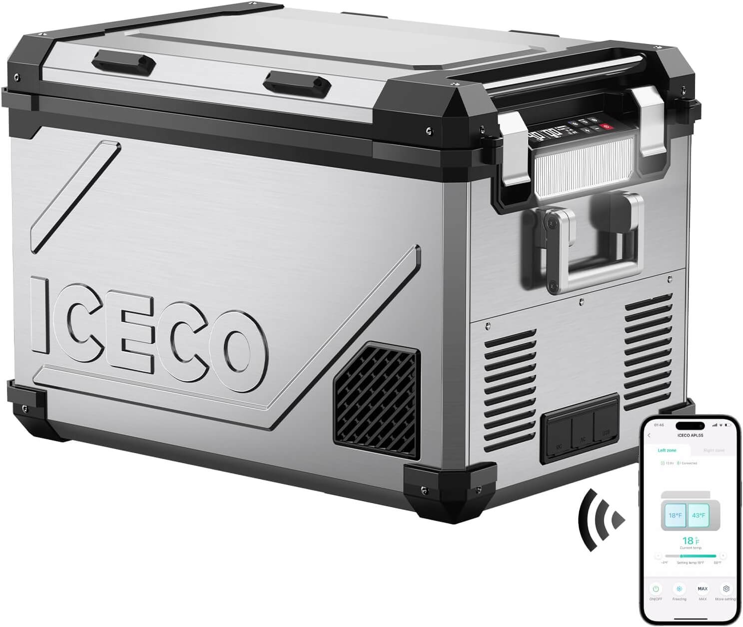 Top 5 Best Portable Freezers Iceco APL55 Dual Zone Portable Refrigerator