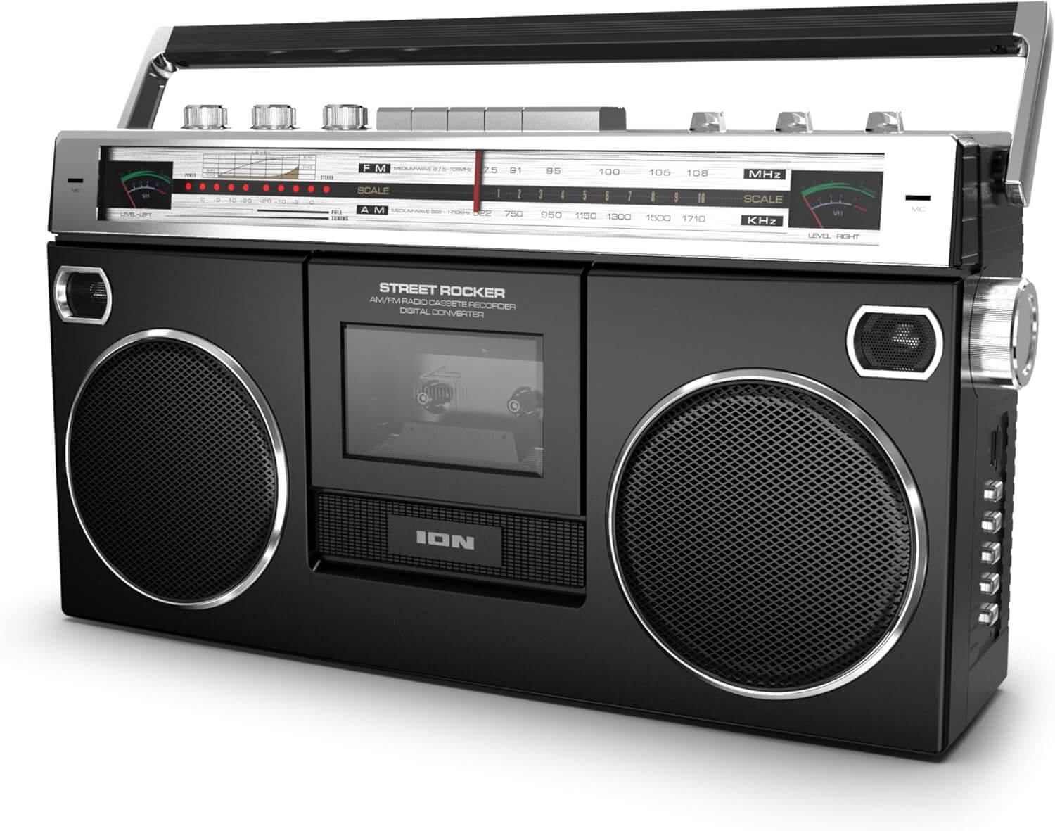 Top 5 Best Vintage Boomboxes Ion Audio 1980S Style Portable Bluetooth