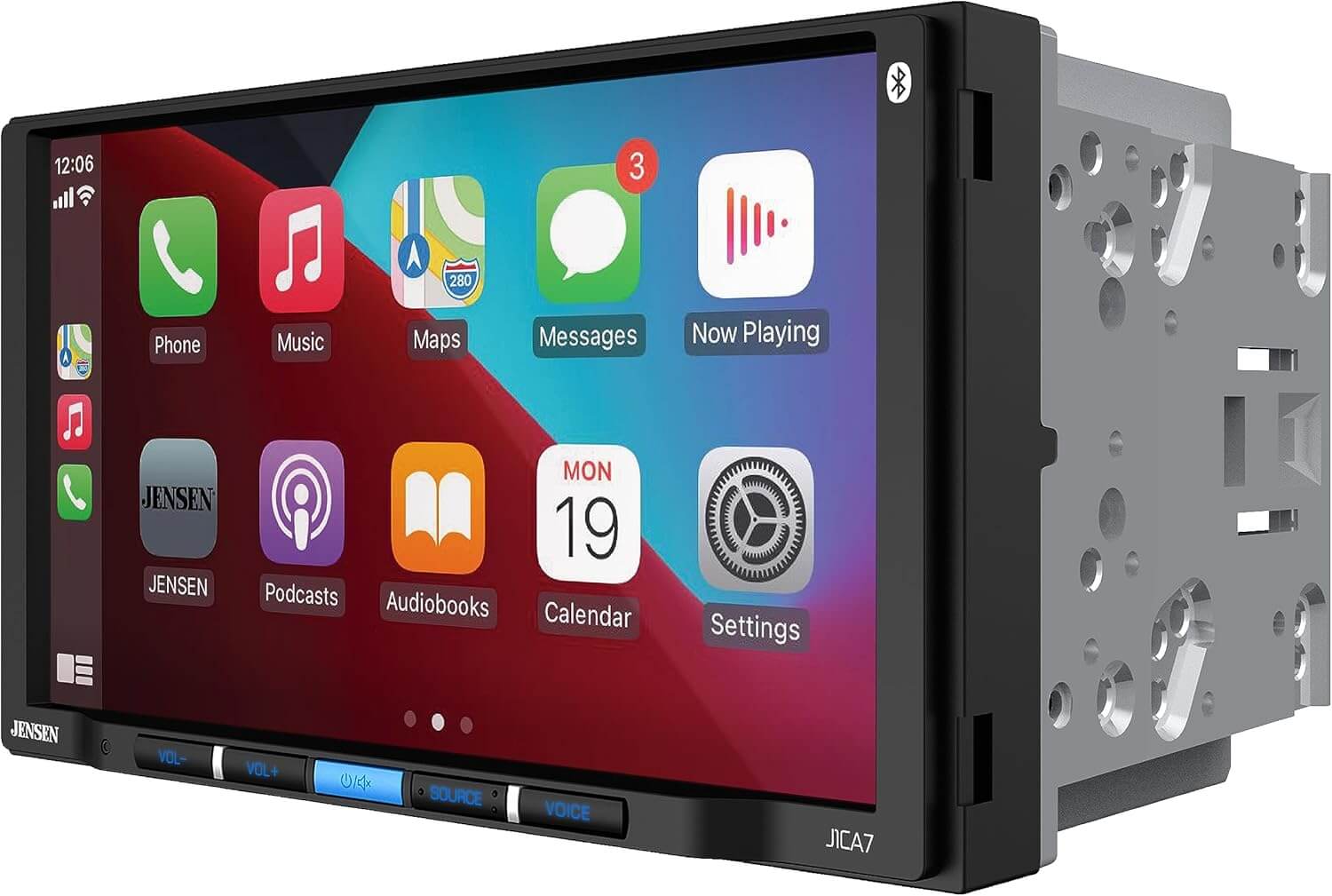 Top 5 Best Double Din Car Stereos JENSEN J1CA7 7 inch Certified Apple CarPlay Android Auto