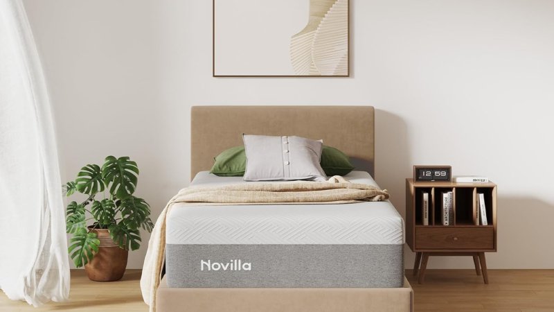 Novilla Twin Size 12 Inch Gel Memory Foam Mattress