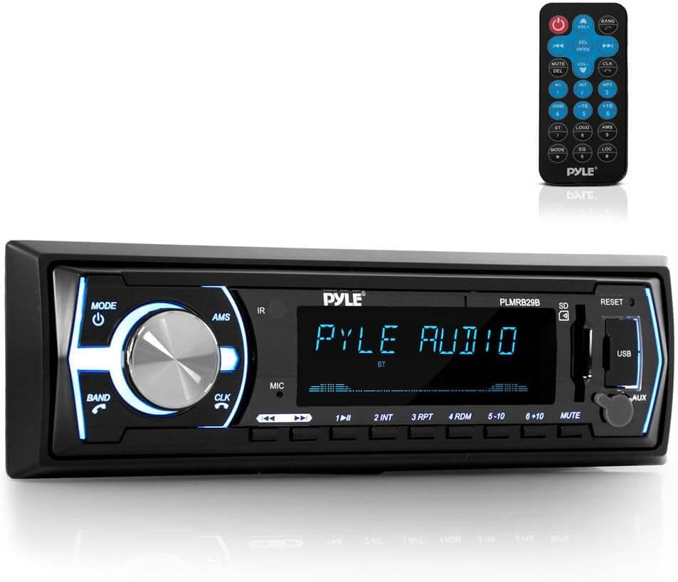 Pyle PLMRB29B Marine Bluetooth Stereo Radio