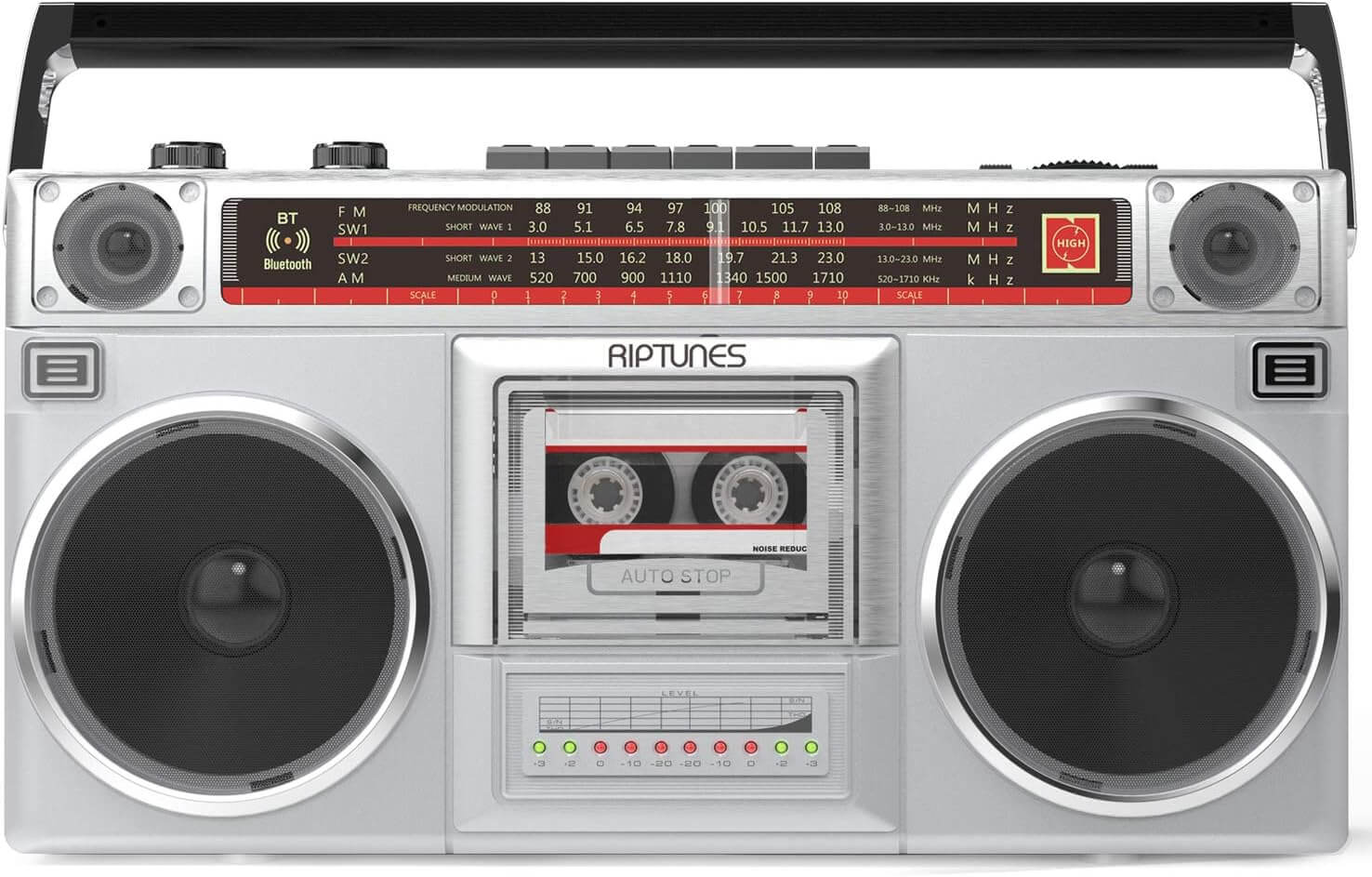 Top 5 Best Vintage Boomboxes Riptunes Boombox Radio Cassette Player Recorder