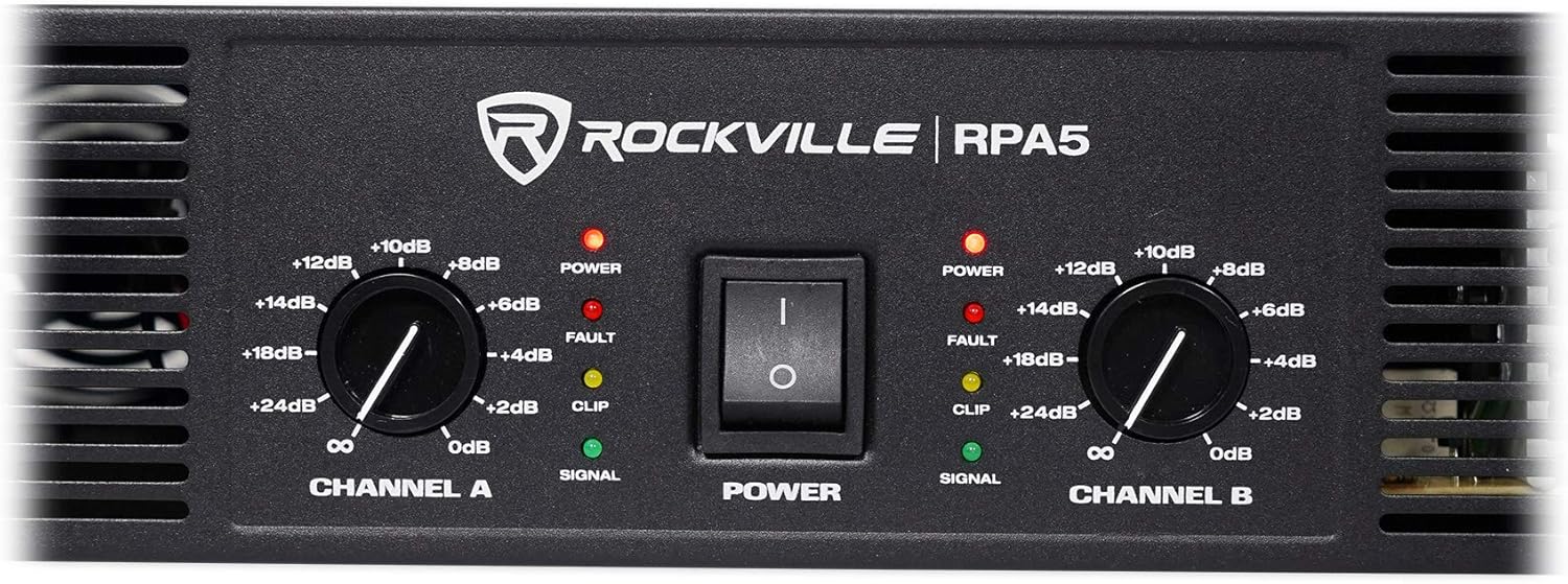 Rockville RPA5 2 Channel Power Amplifier