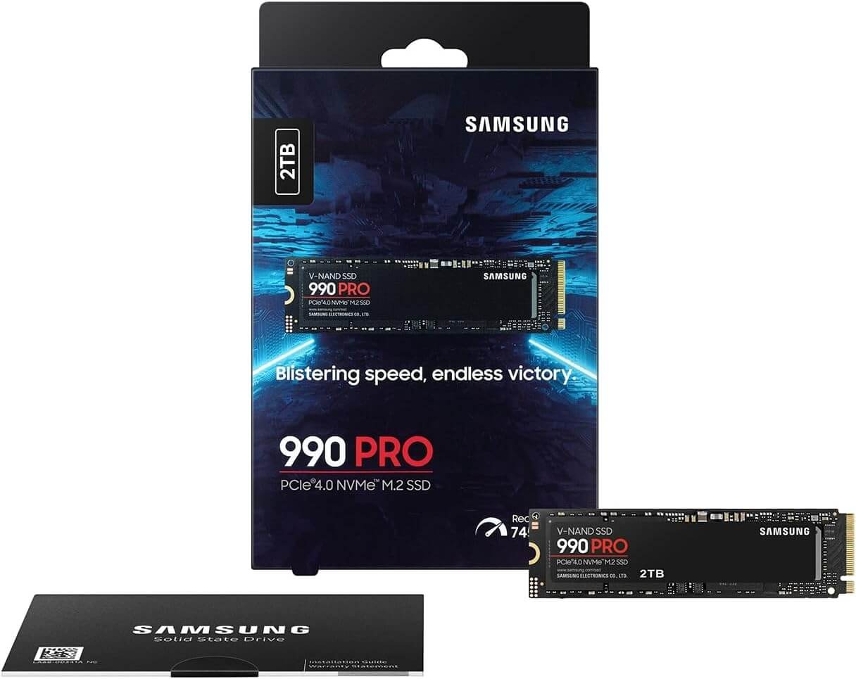 Top 5 Best Internal Hard Drives SAMSUNG 990 PRO SSD 2TB
