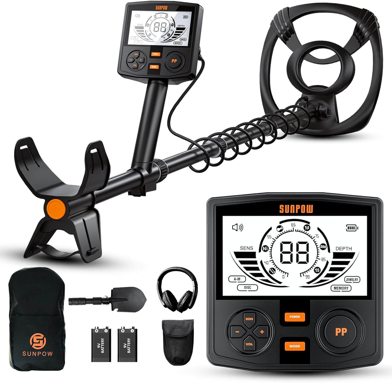 Top 5 Best Waterproof Metal Detectors SUNPOW Metal Detector for Adults Professional