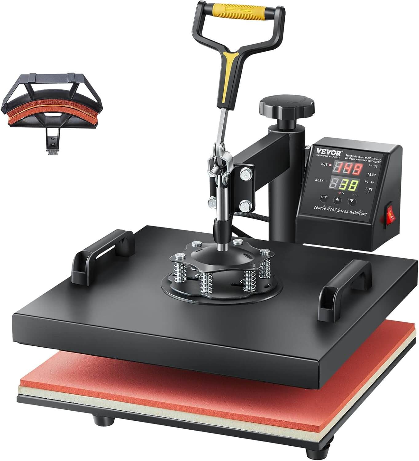 Top 5 Best T-Shirt Heat Presses VEVOR 2 in 1 Heat Press Machine