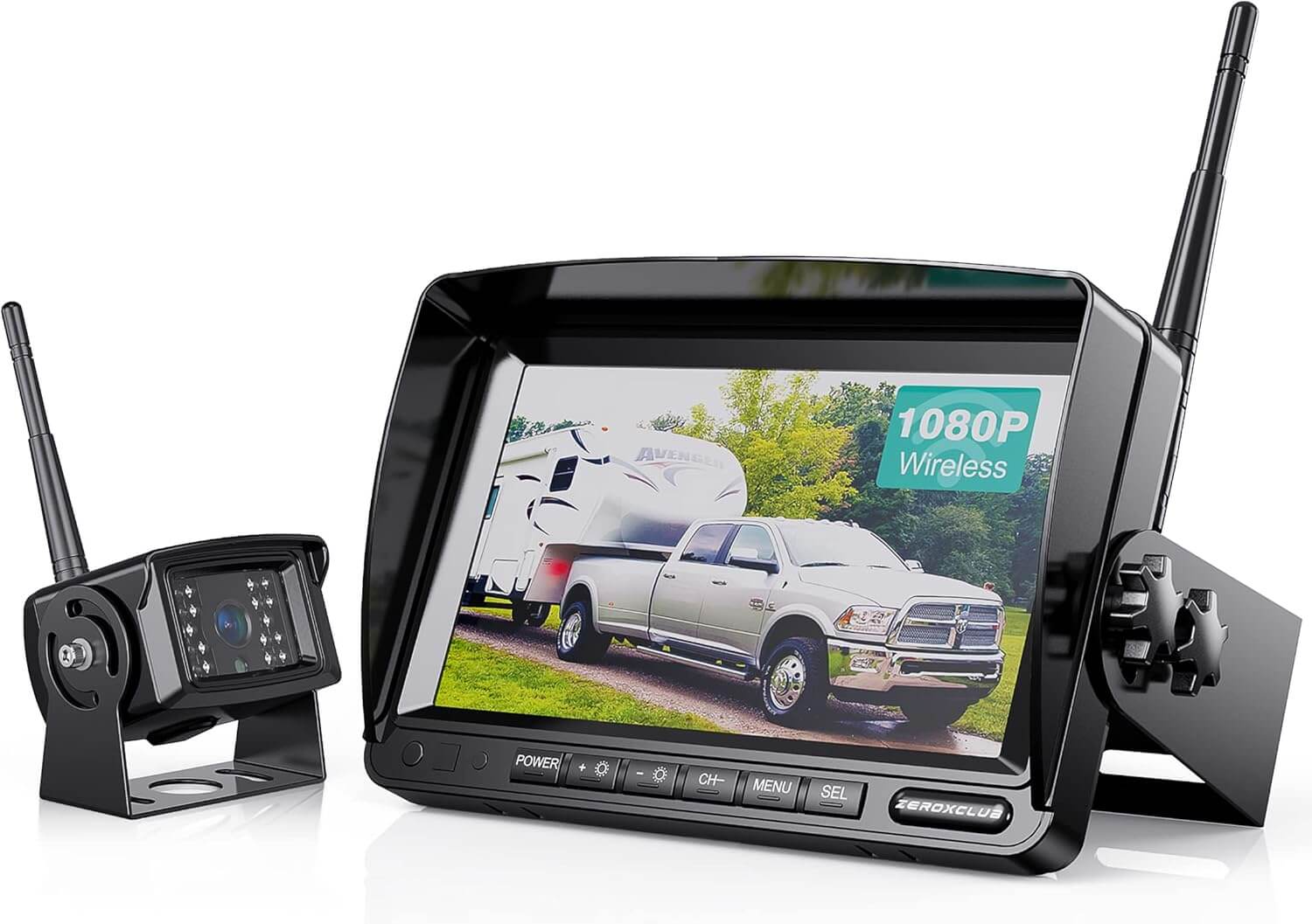 Top 5 Best Wireless Backup Camera Kits ZEROXCLUB Digital Wireless Backup Camera System Kit