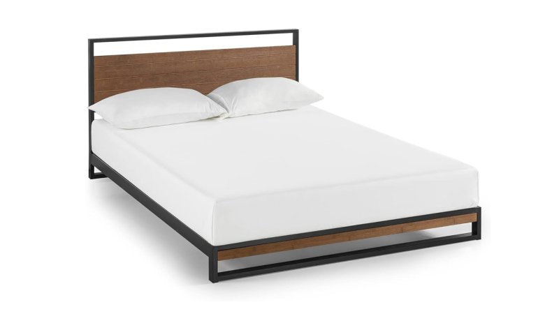 ZINUS Suzanne Bamboo and Metal Platform Bed Frame