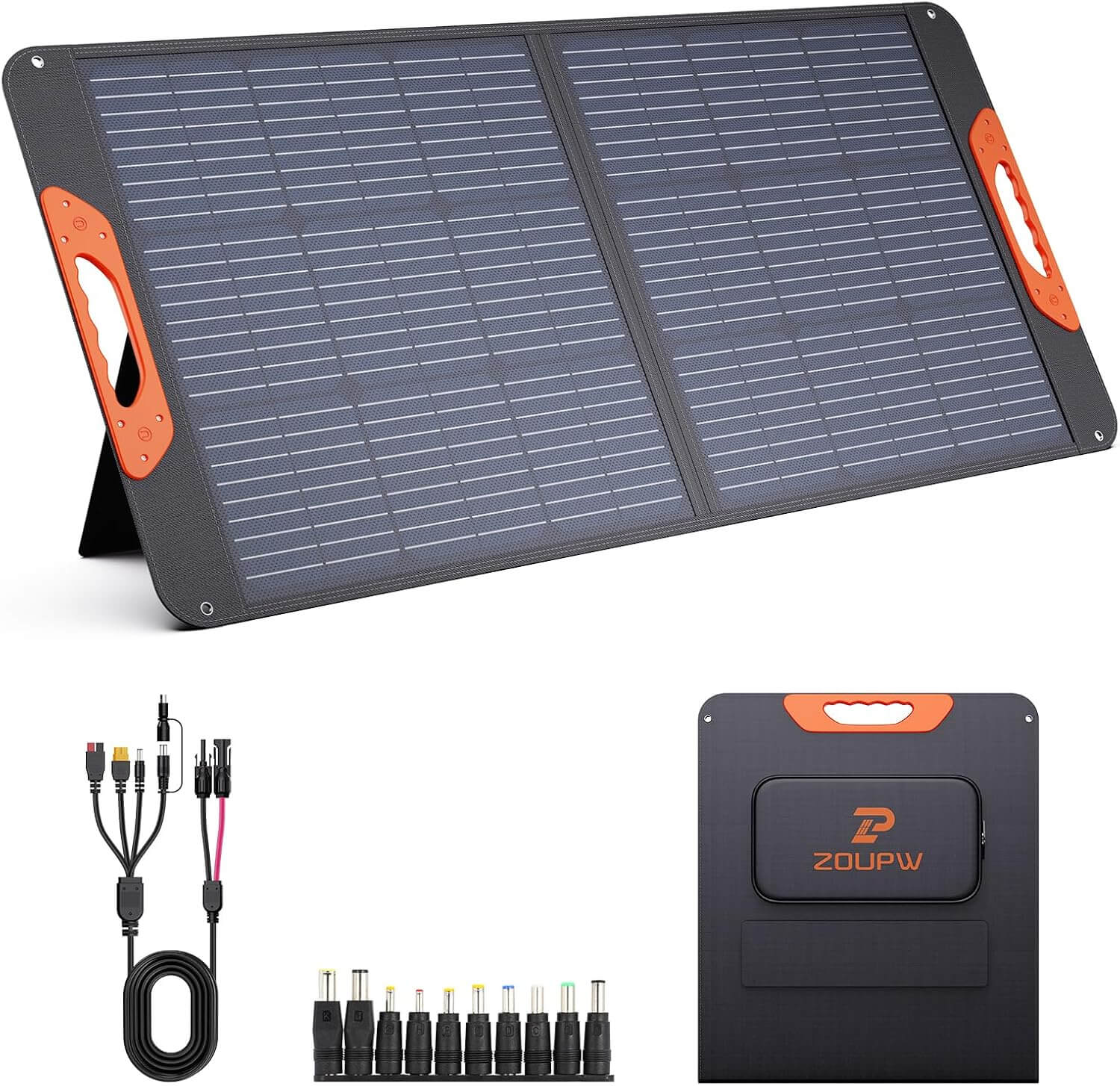 ZOUPW 100W Portable Solar Panel