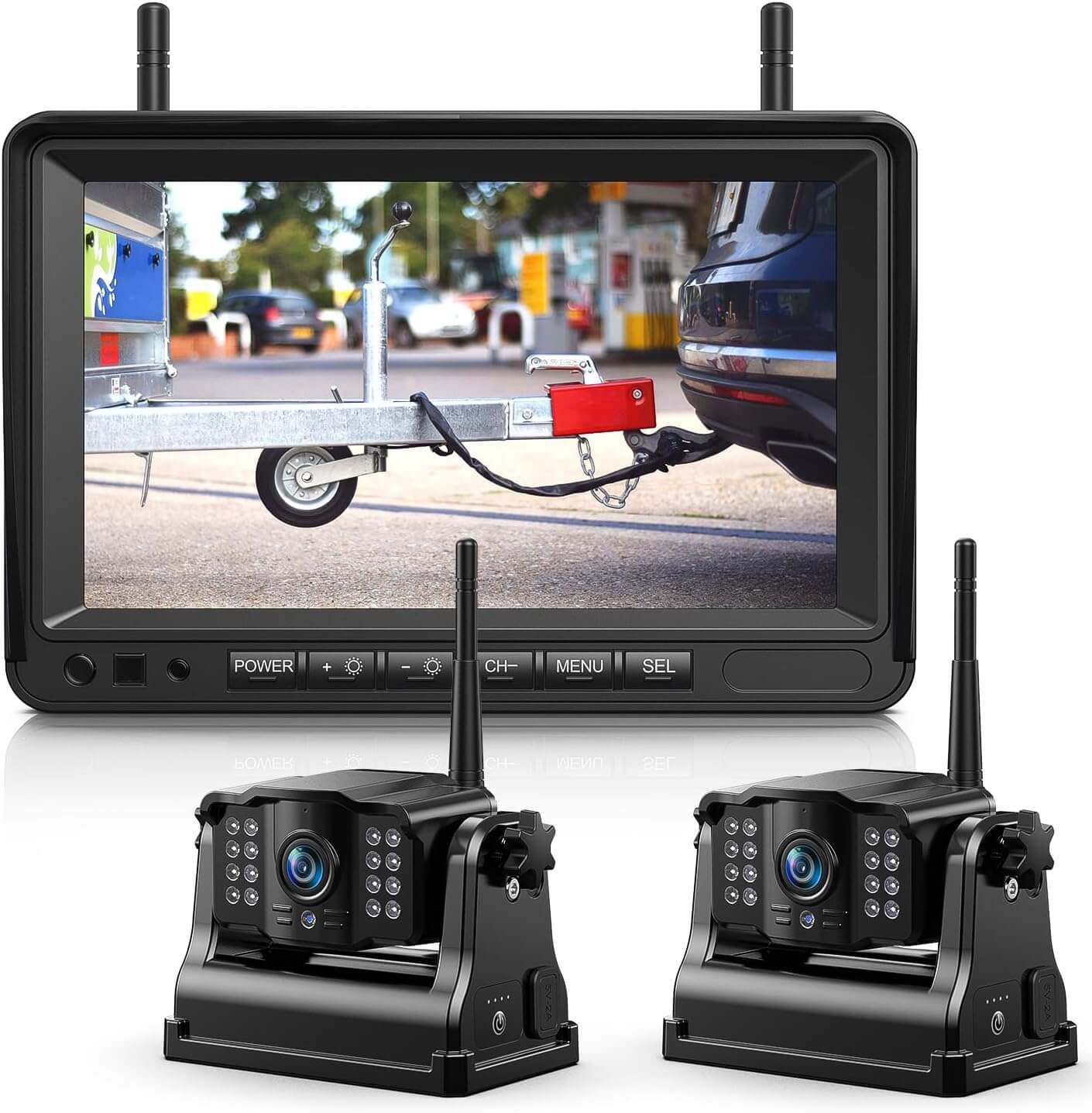 Top 5 Best Wireless Backup Camera Kits eRapta Magnetic Wireless Backup Camera Kit