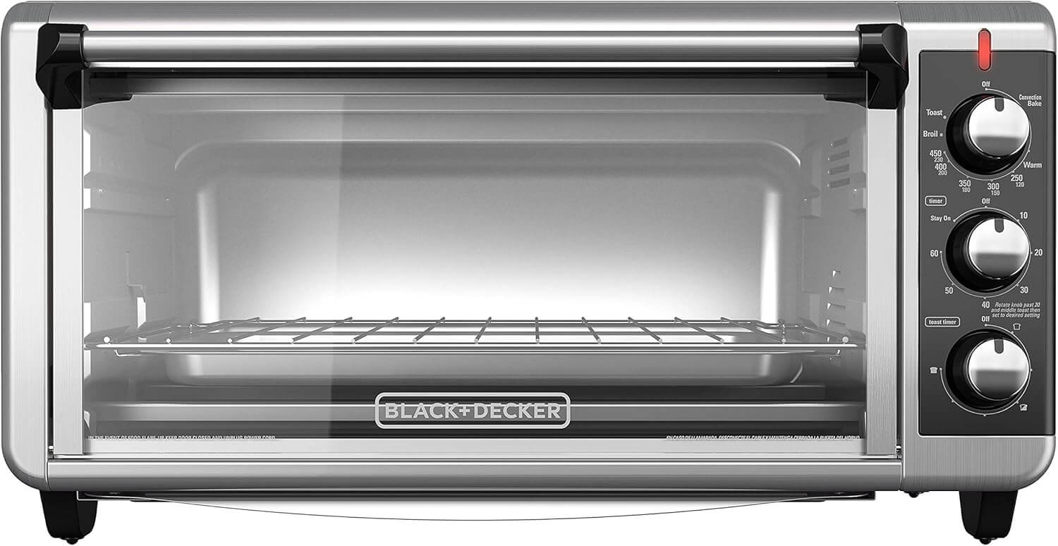 Top 5 Best Toaster Oven BLACKDECKER 8 Slice Extra Wide Convection