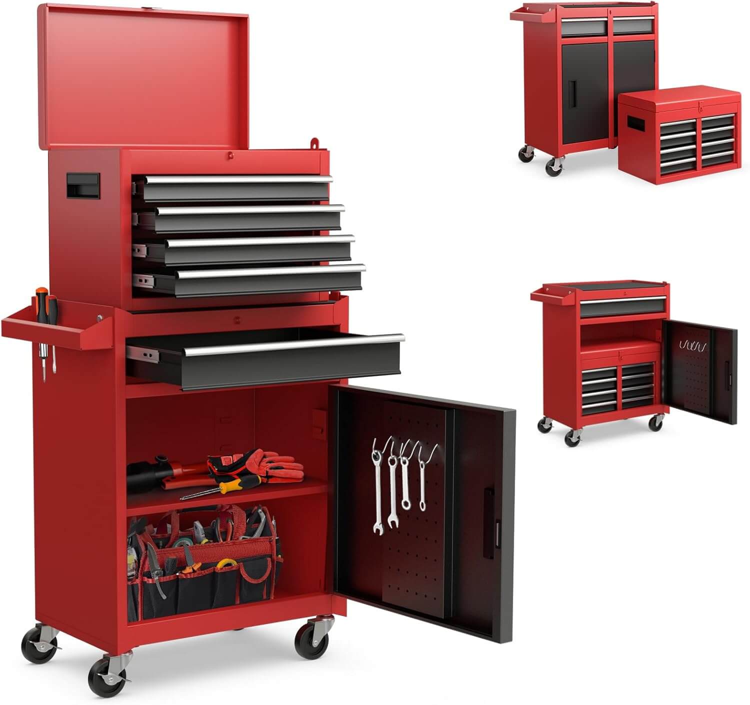 Goplus Rolling Tool Chest