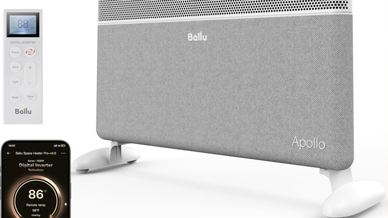 Ballu Convection Panel Space Heater for Large Room