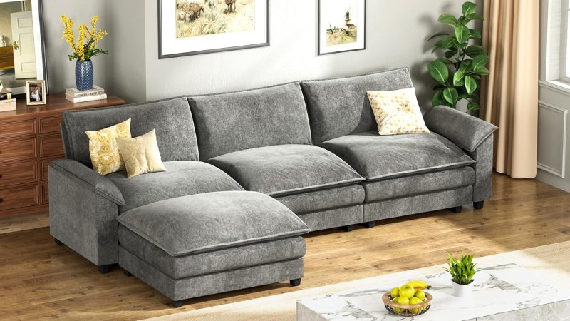 Homall 119 inch Modular Sectional Sofa L Shaped Sofa Couch